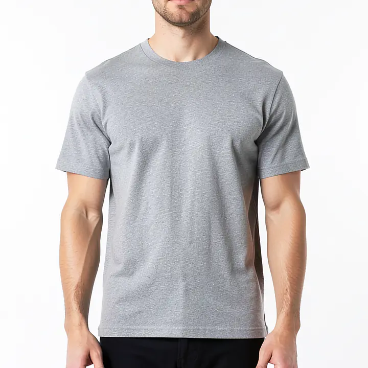 V Neck T Shirt - Color: Grey, Size: XS