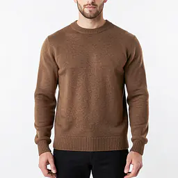 Stripped Jumper - Color: Brown, Size: XS