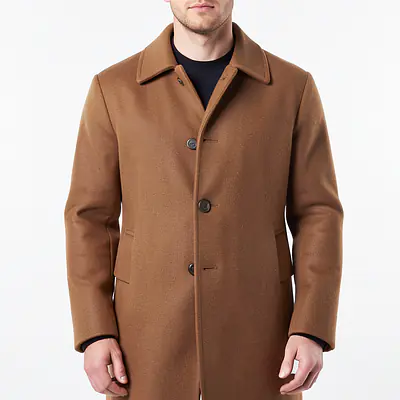 Wool Blend Short Coat primary image
