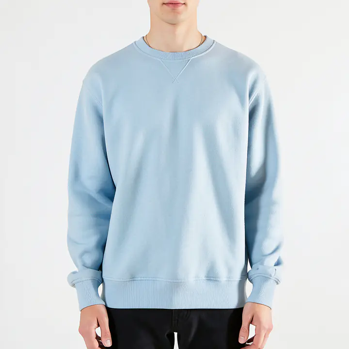 Running Sweatshirt - Color: Light Blue, Size: XS